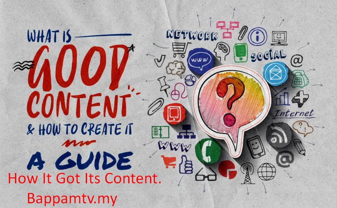 How It Got Its Content Bappamtv.my